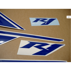 STICKER KIT YAMAHA R1 YEAR 2014 VERSION BLACK BLUE