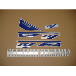 STICKER KIT YAMAHA R1 YEAR 2014 VERSION BLACK BLUE