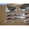 STICKER HONDA NC750X YEAR 2016 RED VERSION