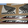 STICKER HONDA NC750X YEAR 2016 RED VERSION