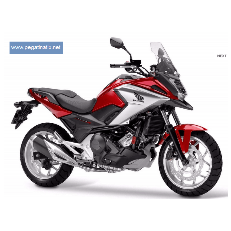 STICKER HONDA NC750X YEAR 2016 RED VERSION