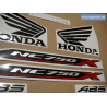 STICKER HONDA NC750X YEAR 2016 VERSION GREY