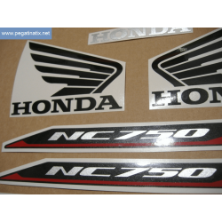 STICKER HONDA NC750X YEAR 2016 VERSION GREY