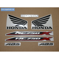 STICKER HONDA NC750X YEAR 2016 GREY VERSION