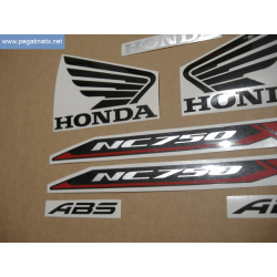 STICKER HONDA NC750X YEAR 2017 BLUE