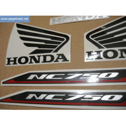 STICKER HONDA NC750X YEAR 2017 BLUE