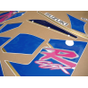 Aufkleber Suzuki GSX-R1100 1992 - WHITE BLUE