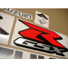 Autocollant SUZUKI GSX-R 750 2016 VERSION BLACK