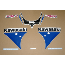 STICKERS KAWASAKI ZXR750 NINJA 1991 GREEN WHITE