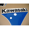 STICKERS KAWASAKI ZXR750 NINJA 1991 GREEN WHITE