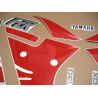 Stickers decals Yamaha FZR 1000 Year 1990 WHITE RED BLUE