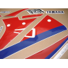 Stickers decals Yamaha FZR 1000 Year 1990 WHITE RED BLUE
