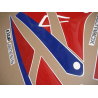 Stickers decals Yamaha FZR 1000 Year 1990 WHITE RED BLUE