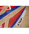 Stickers decals Yamaha FZR 1000 Year 1990 WHITE RED BLUE