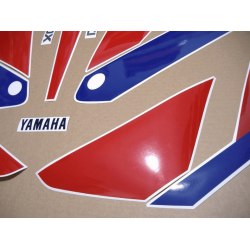 Stickers decals Yamaha FZR 1000 Year 1990 WHITE RED BLUE