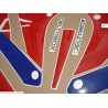 Stickers decals Yamaha FZR 1000 Year 1990 WHITE RED BLUE