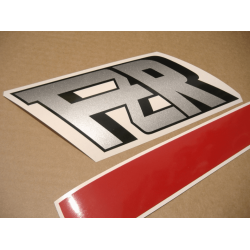 Stickers decals Yamaha FZR 1000 Year 1990 WHITE RED BLUE