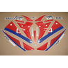 Stickers decals Yamaha FZR 1000 Year 1990 WHITE RED BLUE
