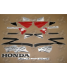 Honda CBR 954RR 2003 - BLACK RED VERSION DECALS