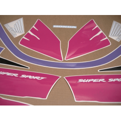 Honda CBR 600 F2 YEAR 1994 BLACK PINK GREY