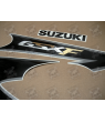 Stickers Suzuki KATANA GSX F600 YEAR 2003 YELLOW BLACK