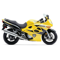 Aufkleber Suzuki KATANA GSX F600 YEAR 2003 YELLOW