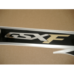 Adhesivo SUZUKI KATANA GSX F600 YEAR 2002 BLUE BLACK