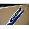 Aufkleber Suzuki KATANA GSX F600 YEAR 2002 BLUE BLACK