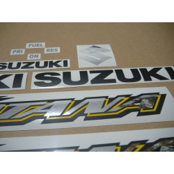 Stickers Suzuki KATANA GSX F750 YEAR 2005 BLUE VEERSION US