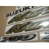 Autocollant Suzuki KATANA GSX F750 YEAR 2005 BLUE VEERSION US