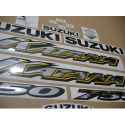 Autocollant Suzuki KATANA GSX F750 YEAR 2005 BLUE VEERSION US