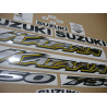 Stickers Suzuki KATANA GSX F750 YEAR 2005 BLUE VEERSION US