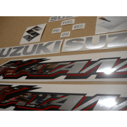 Stickers Suzuki KATANA GSX F750 YEAR 2002 BLACK VERSION US
