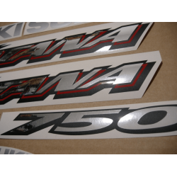 Stickers Suzuki KATANA GSX F750 YEAR 2002 BLACK VERSION US