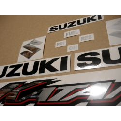 Stickers Suzuki KATANA GSX F750 YEAR 2004 TITANIUM VERSION US