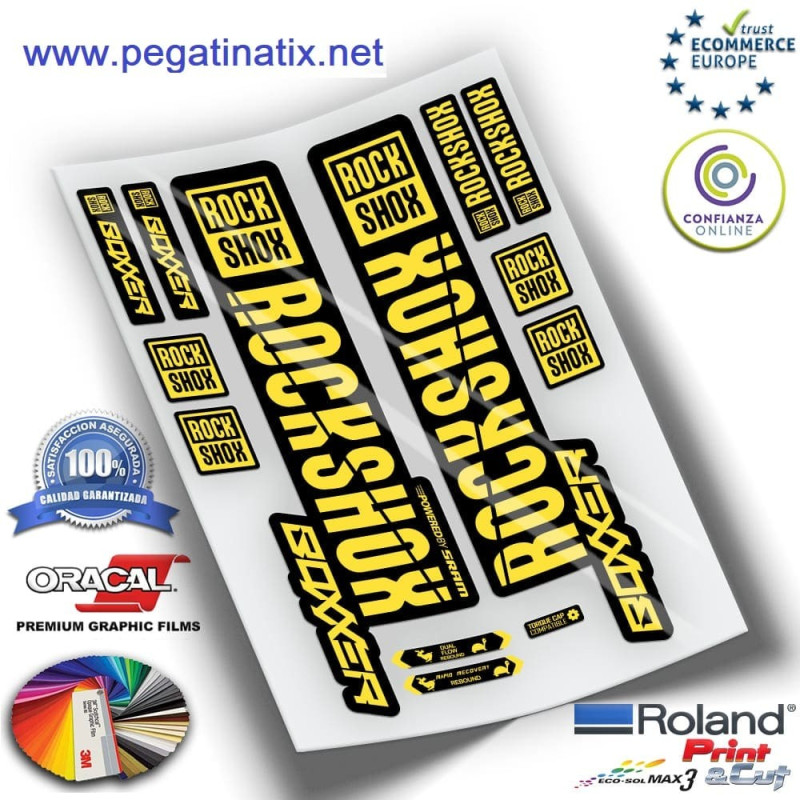 STICKERS ROCKSHOX BOXXER 2019 WP263