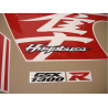 Stickers decals SUZUKI HAYABUSA 2018 RED