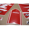 Adhesivo sticker SUZUKI HAYABUSA 2018 RED