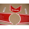 Stickers decals SUZUKI HAYABUSA 2018 RED