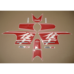 Stickers decals SUZUKI HAYABUSA 2018 RED