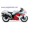 Adhesivo sticker SUZUKI HAYABUSA 2018 RED