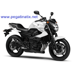 Adhesivo sticker YAMAHA XJ6 2011WHITE