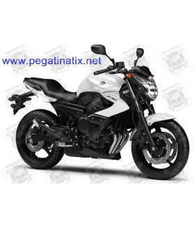 Stickers decals YAMAHA XJ6 2011WHITE (Compatible Product)