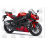 STICKER SET KAWASAKI ZX-6R YEAR 2012 RED (Compatible Product)