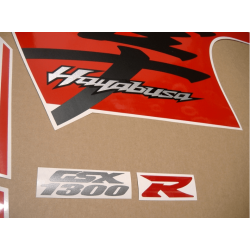Aufkleber SUZUKI HAYABUSA 2018 BLACK-RED