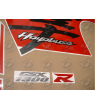 Adhesivo sticker SUZUKI HAYABUSA 2018 BLACK-RED