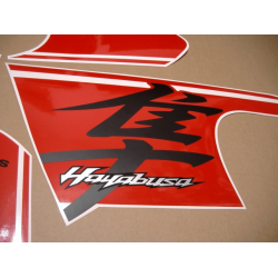Aufkleber SUZUKI HAYABUSA 2018 BLACK-RED