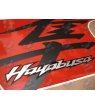 Stickers decals SUZUKI HAYABUSA 2018 BLACK-RED