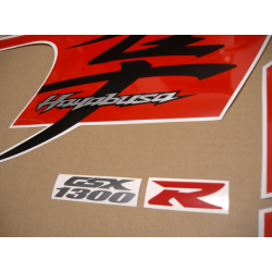 Aufkleber SUZUKI HAYABUSA 2018 BLACK-RED