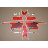 Adhesivo sticker SUZUKI HAYABUSA 2018 BLACK-RED